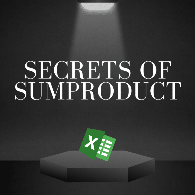 Secrets of the function SUMPRODUCT